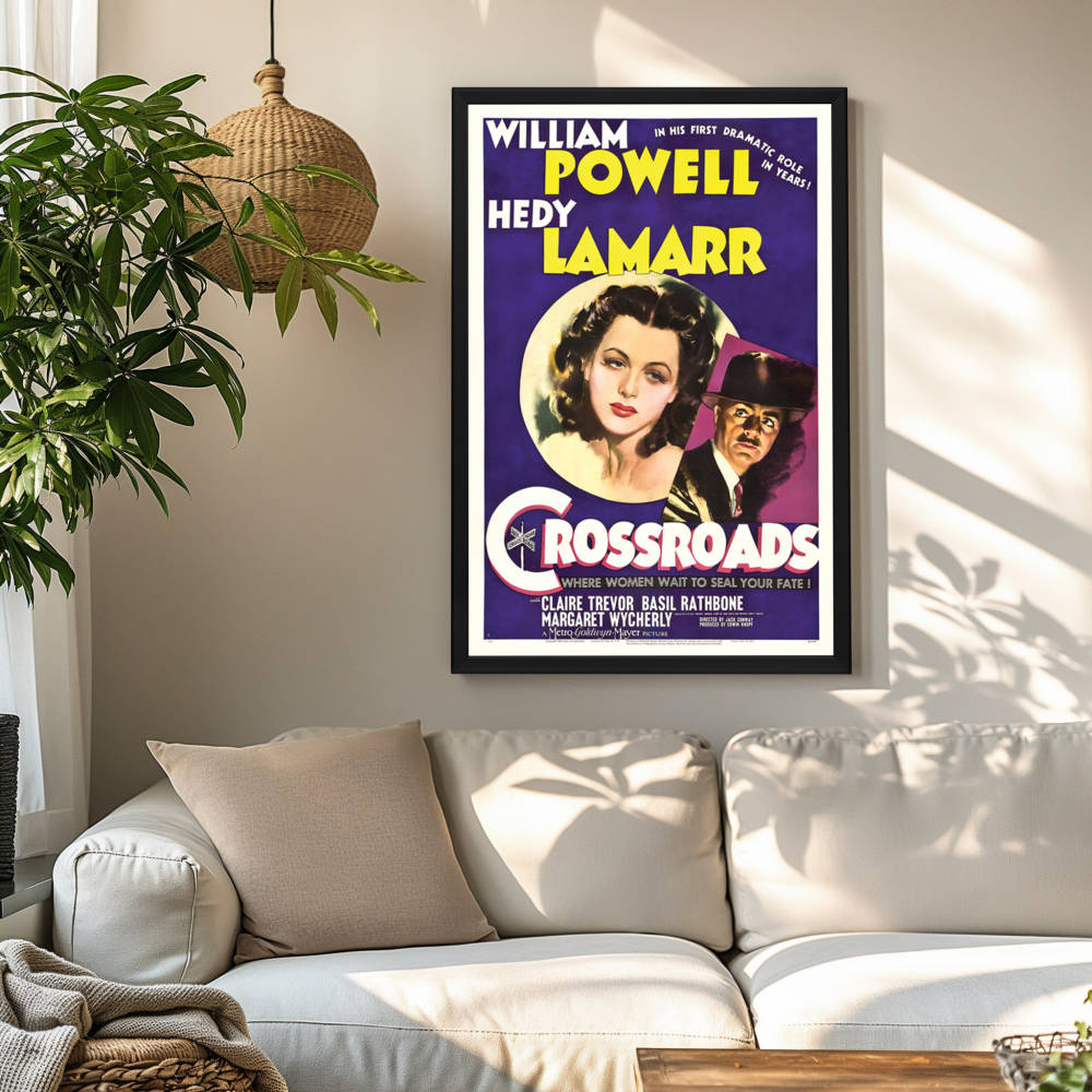 "Crossroads" (1942) Framed Movie Poster