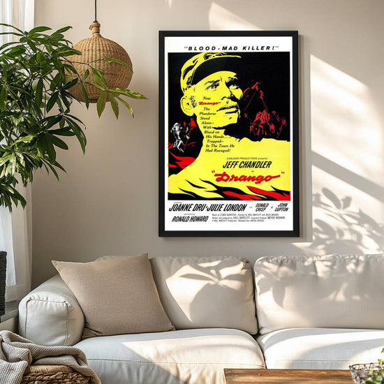 "Drango" (1957) Framed Movie Poster