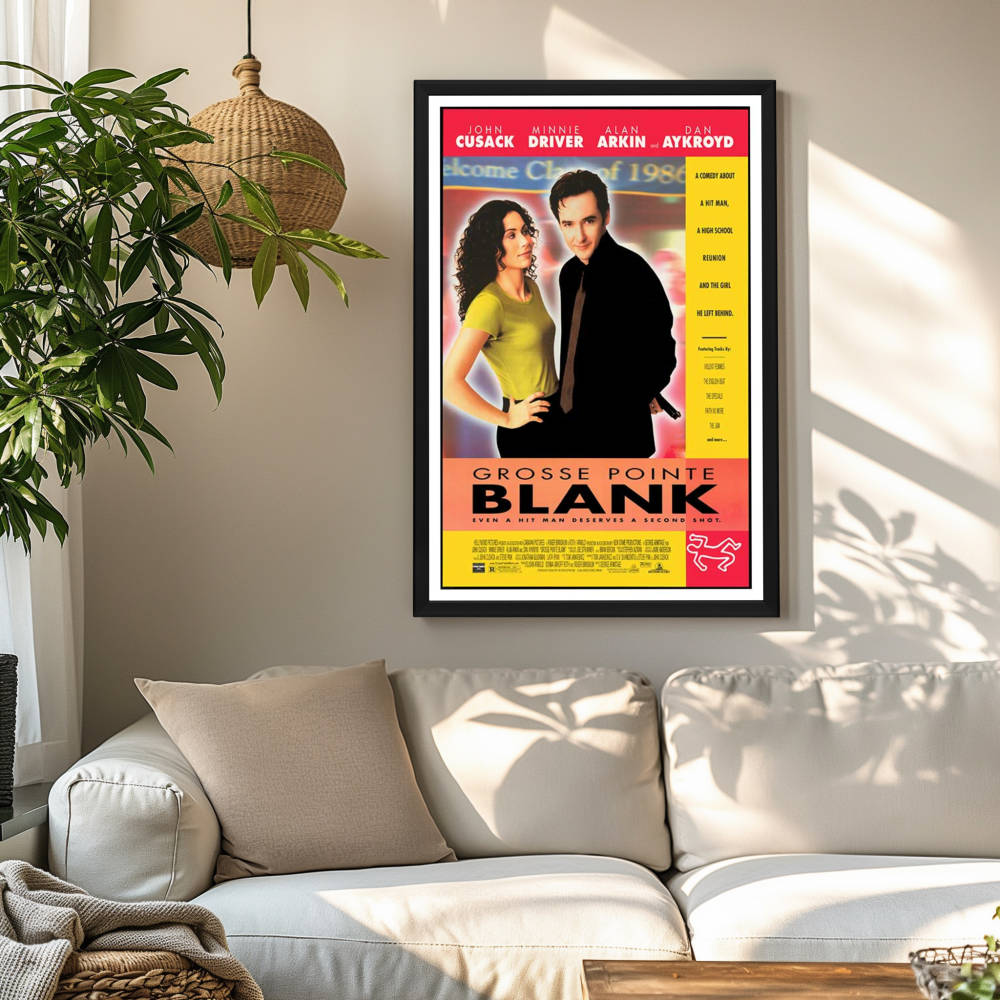 "Grosse Pointe Blank" (1997) Framed Movie Poster