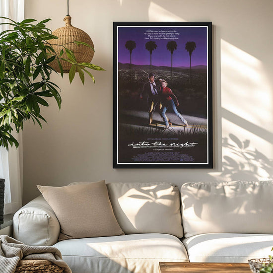 "Into the Night" (1985) Framed Movie Poster