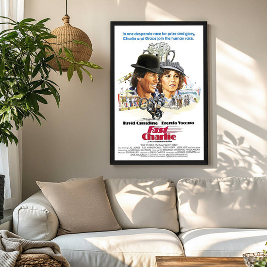 "Fast Charlie...The Moonbeam Rider" (1979) Framed Movie Poster
