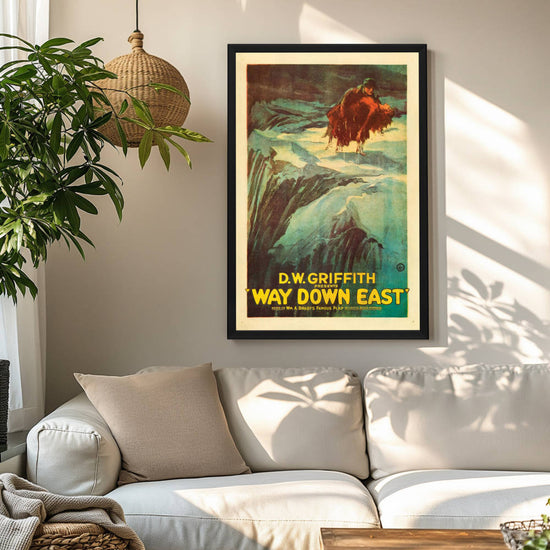 "Way Down East" (1920) Framed Movie Poster