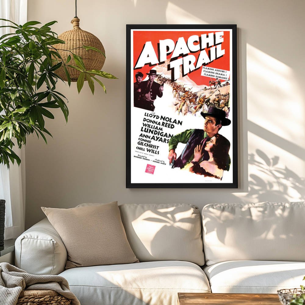 "Apache Trail" (1942) Framed Movie Poster