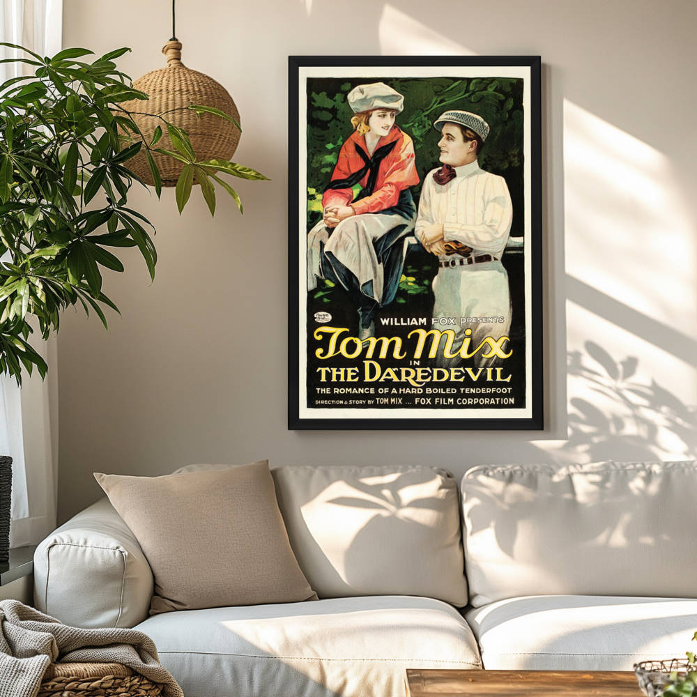 "Daredevil" (1920) Framed Movie Poster