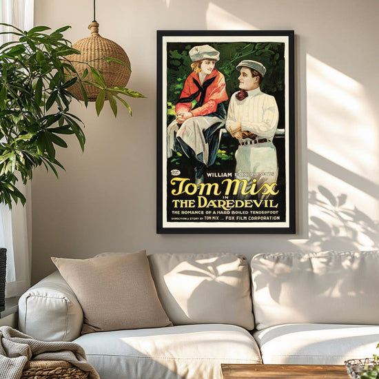 "Daredevil" (1920) Framed Movie Poster