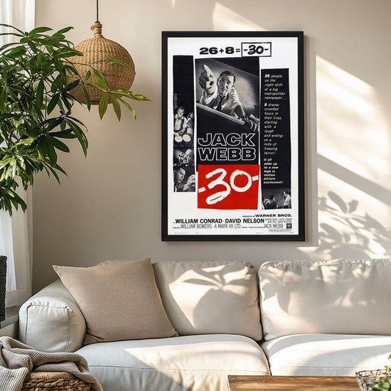 "'-30" (1959) Framed Movie Poster