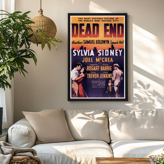 "Dead End" (1937) Framed Movie Poster