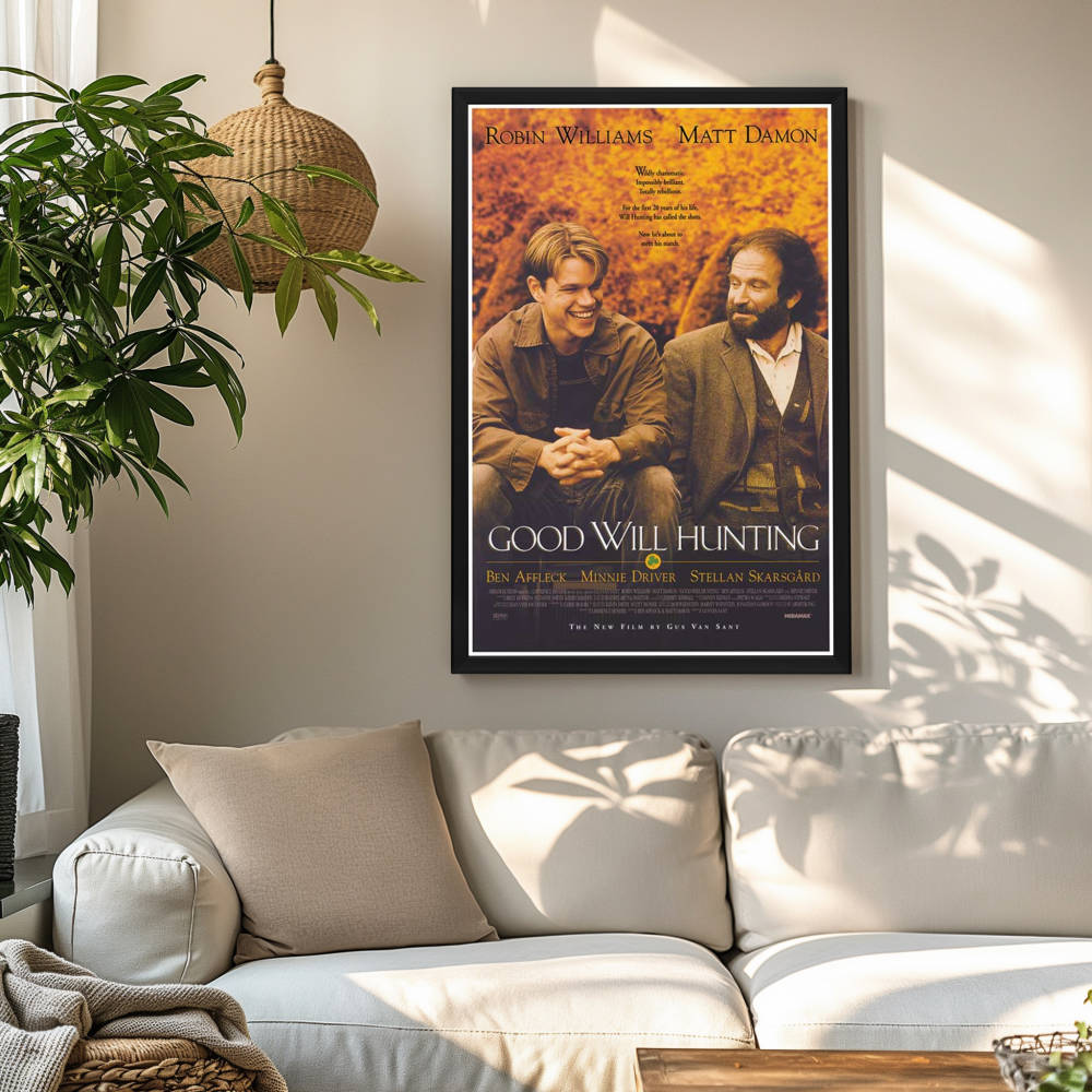 "Good Will Hunting" (1997) Framed Movie Poster