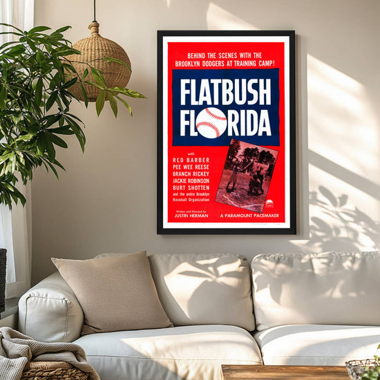 "Flatbush Florida" (1946) Framed Movie Poster