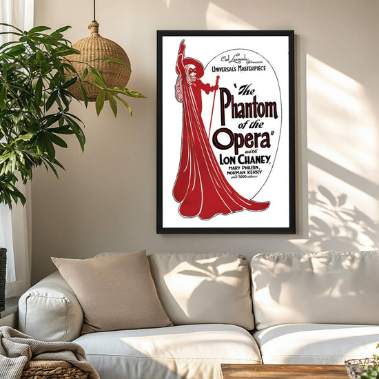 "Phantom Of The Opera" (1925) Framed Movie Poster