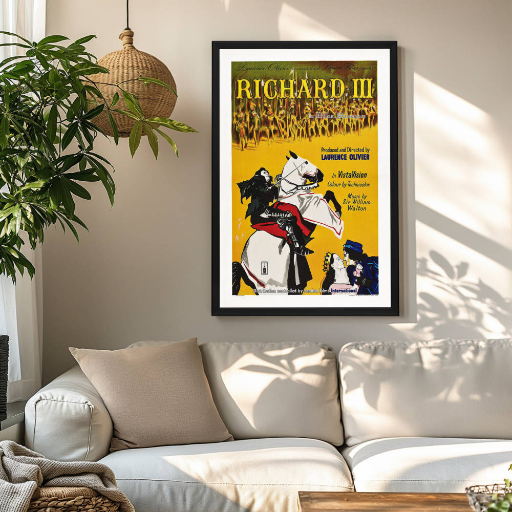 "Richard III" (1955) Framed Movie Poster