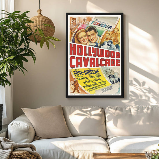 "Hollywood Cavalcade" (1939) Framed Movie Poster