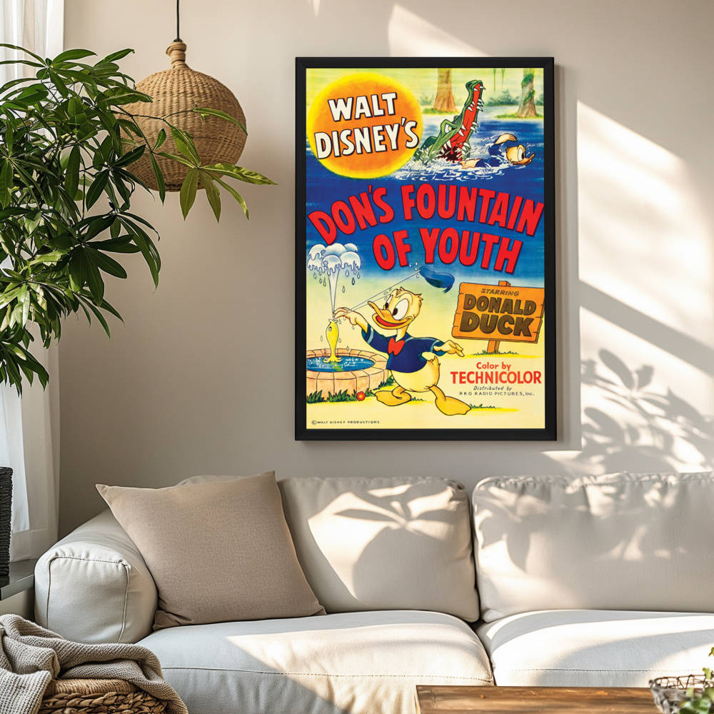 "Don's Fountain Of Youth" (1953) Framed Movie Poster