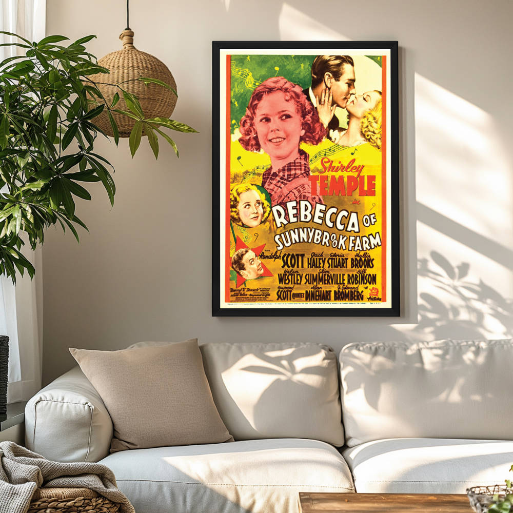 "Rebecca Of Sunnybrook Farm" (1938) Framed Movie Poster