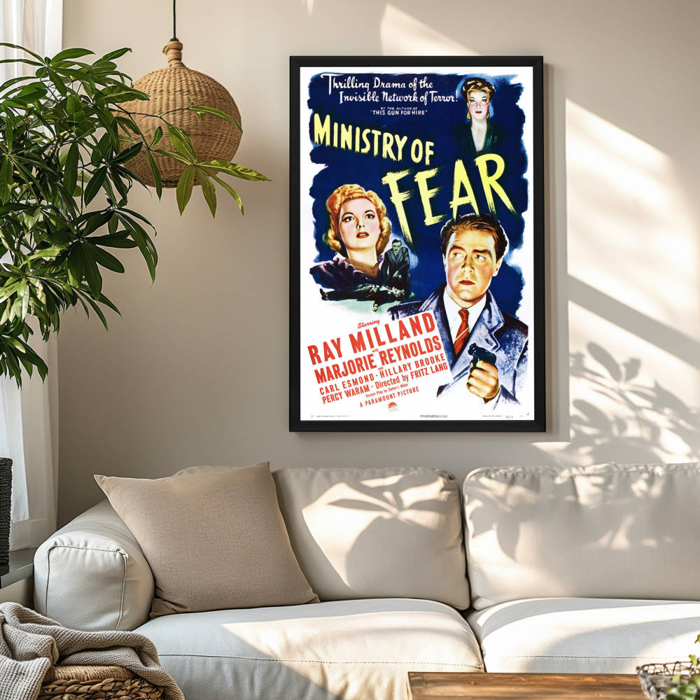 "Ministry Of Fear" (1944) Framed Movie Poster