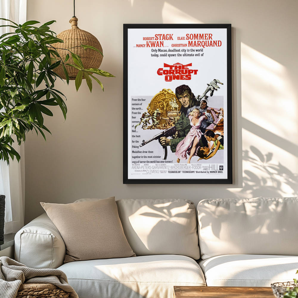 "Corrupt Ones" (1967) Framed Movie Poster