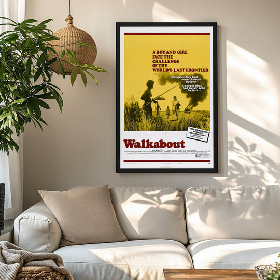 "Walkabout" (1971) Framed Movie Poster