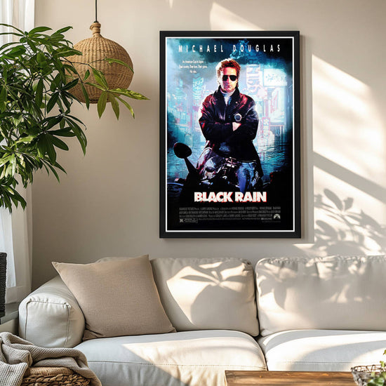 "Black Rain" (1990) Framed Movie Poster