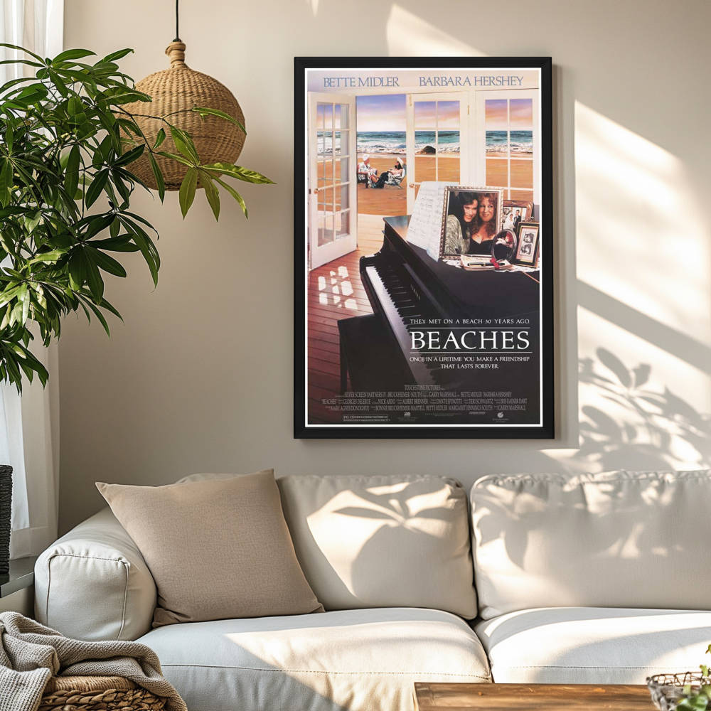 "Beaches" Framed Movie Poster