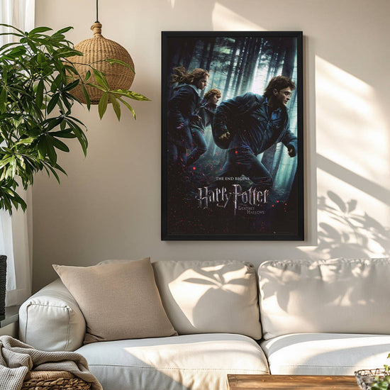 "Harry Potter and the Deathly Hallows: Part One" (2010) Framed Movie Poster