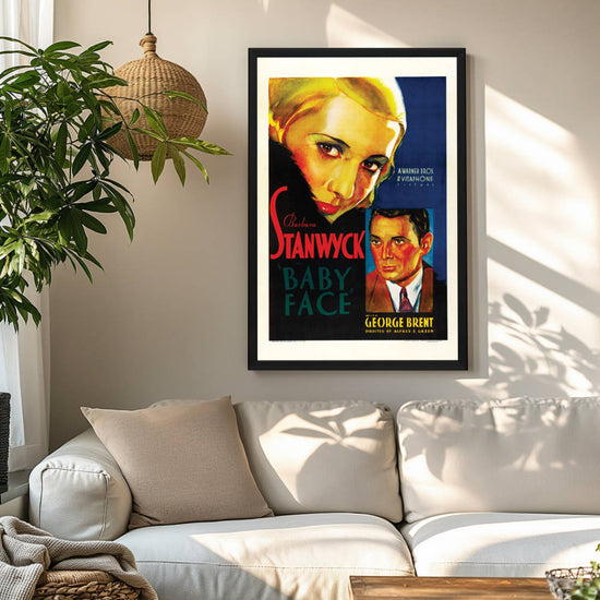 "Baby Face" (1933) Framed Movie Poster