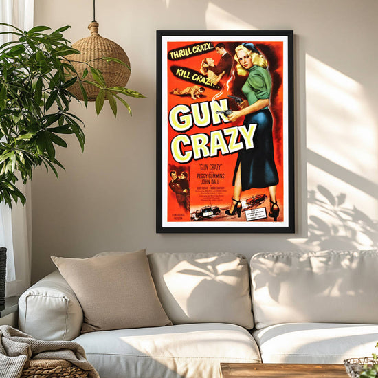 "Gun Crazy" (1950) Framed Movie Poster