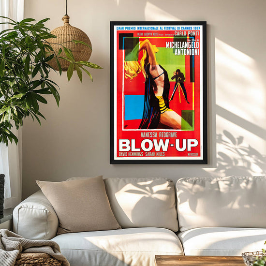 "Blowup" (1966) Framed Movie Poster