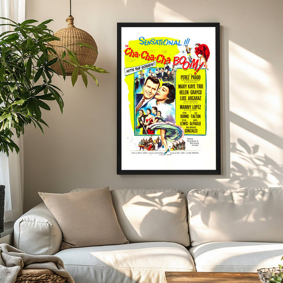 "Cha-Cha-Cha Boom!" (1956) Framed Movie Poster