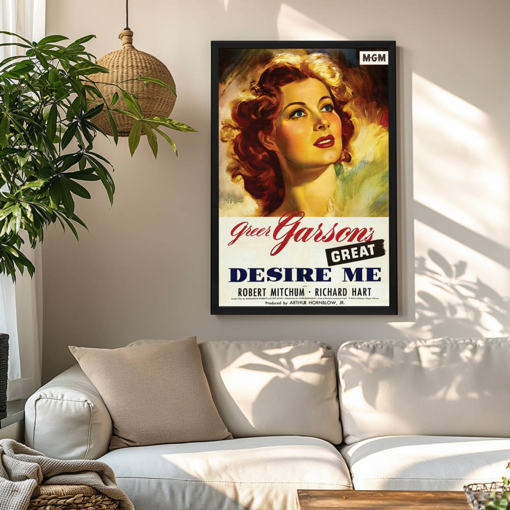 "Desire Me" (1947) Framed Movie Poster
