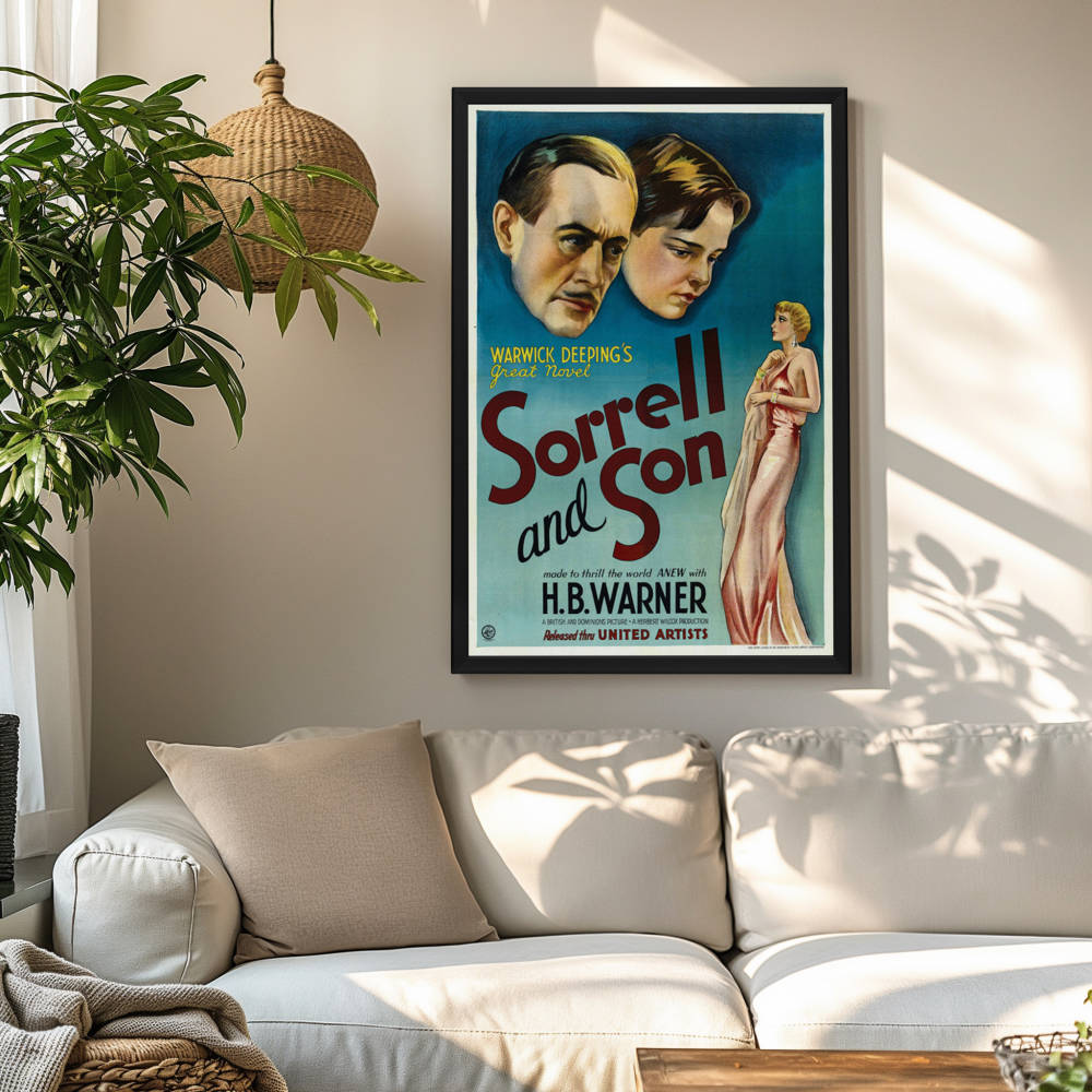 "Sorrell And Son" (1933) Framed Movie Poster