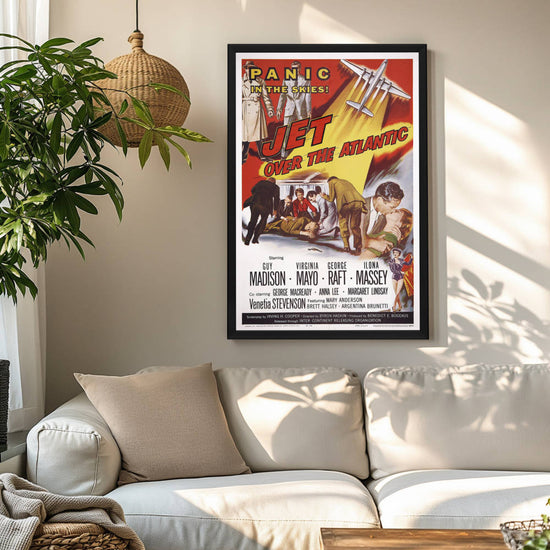 "Jet Over The Atlantic" (1959) Framed Movie Poster