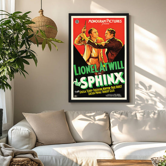 "Sphinx" (1933) Framed Movie Poster