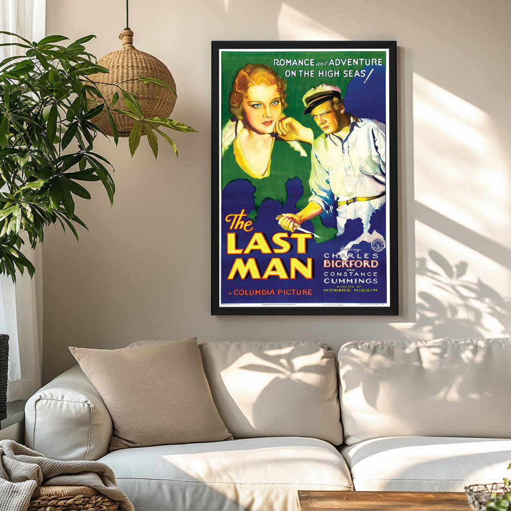 "Last Man" (1932) Framed Movie Poster