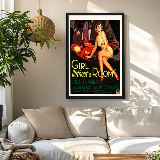 "Girl Without A Room" (1933) Framed Movie Poster