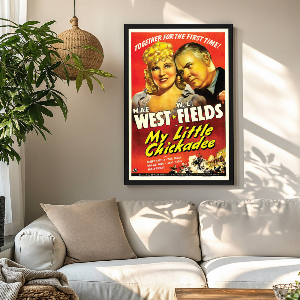 "My Little Chickadee" (1940) Framed Movie Poster
