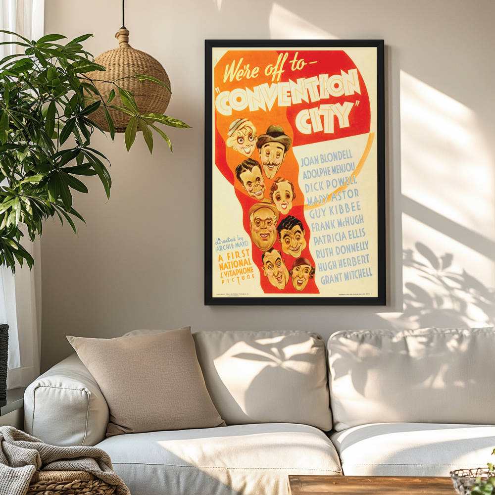 "Convention City" (1933) Framed Movie Poster