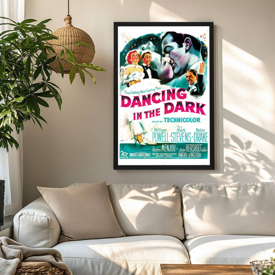 "Dancing In The Dark" (1949) Framed Movie Poster