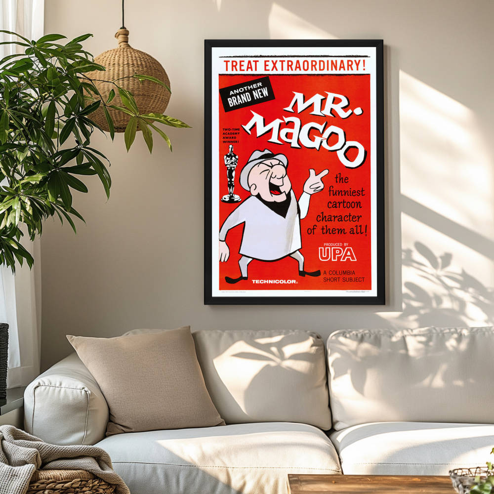 "Mr. Magoo" Framed Movie Poster