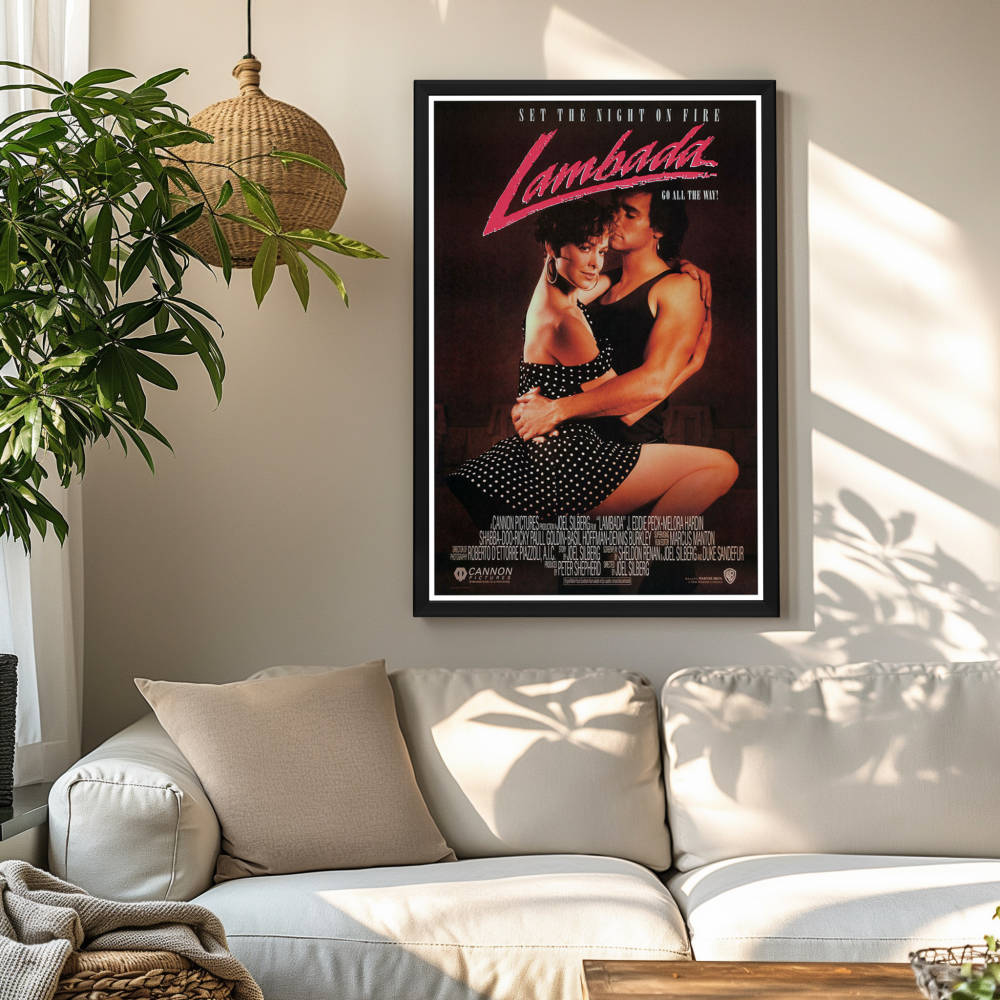 "Lambada" (1990) Framed Movie Poster