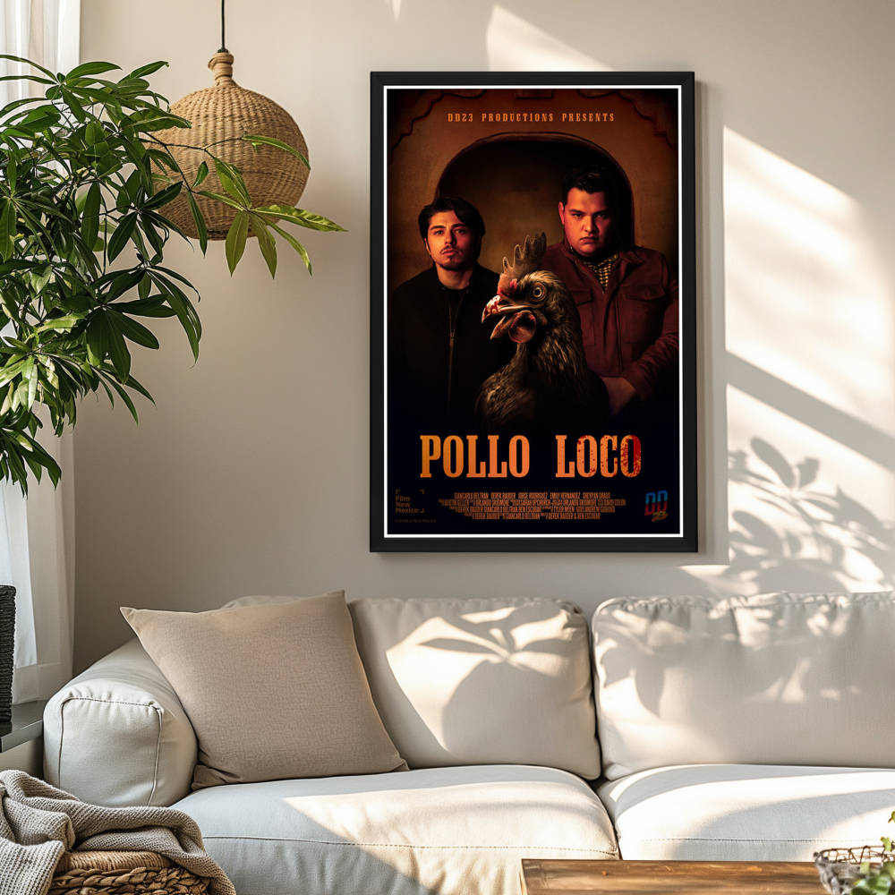 "Pollo Loco" (2023) Framed Movie Poster