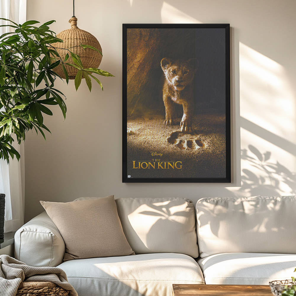 "Lion King" (2019) Framed Movie Poster