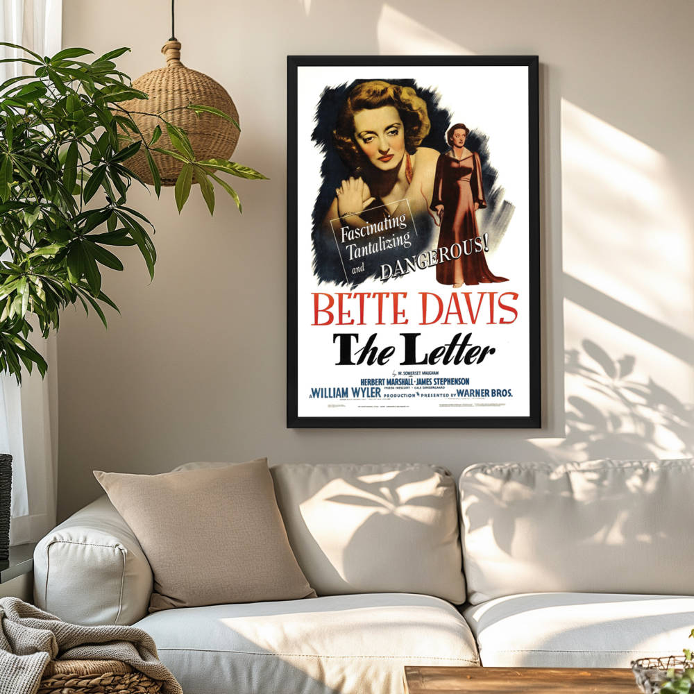 "Letter" (1940) Framed Movie Poster