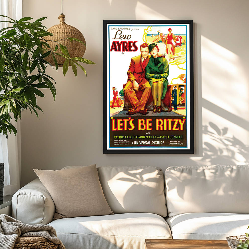 "Let's Be Ritzy" (1934) Framed Movie Poster