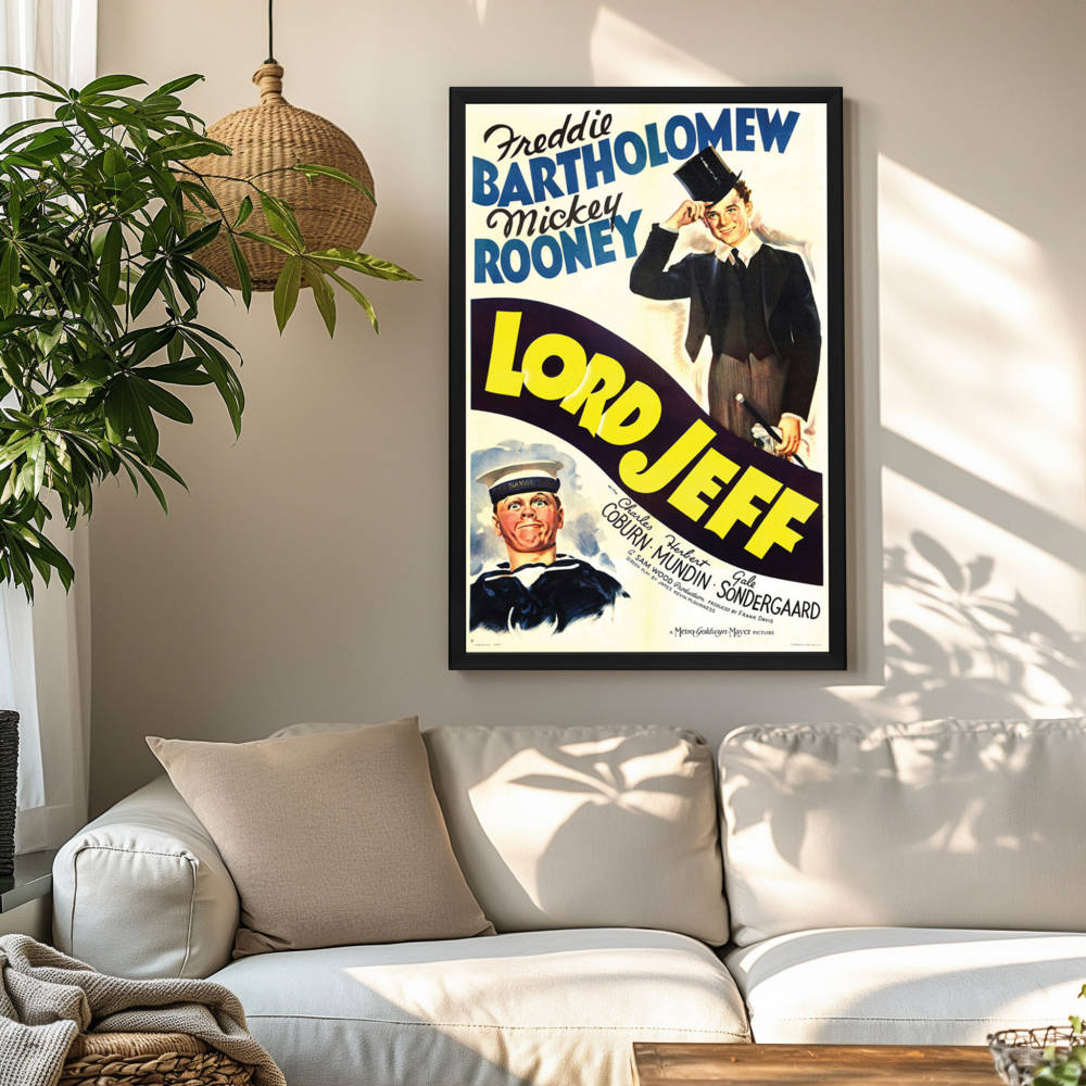 "Lord Jeff" (1938) Framed Movie Poster