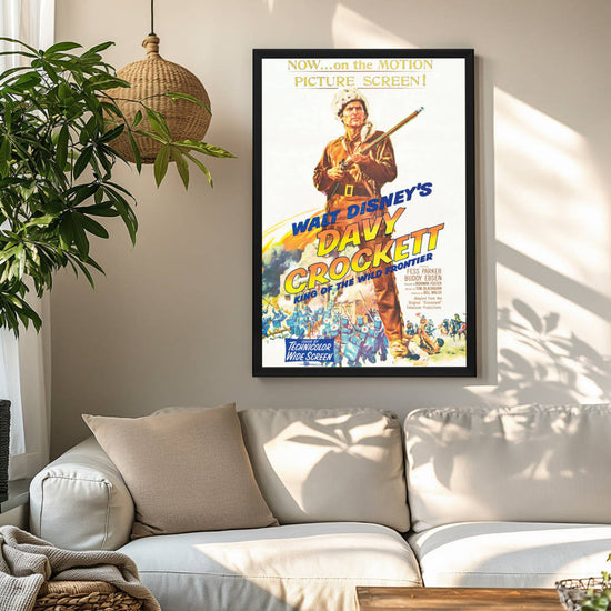 "Davy Crockett" (1955) Framed Movie Poster