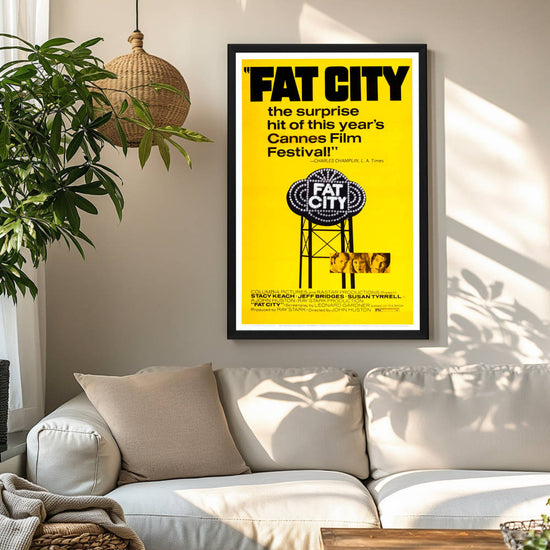 "Fat City" (1972) Framed Movie Poster