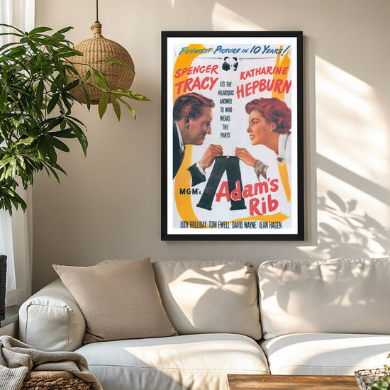 "Adam's Rib" (1949) Framed Movie Poster