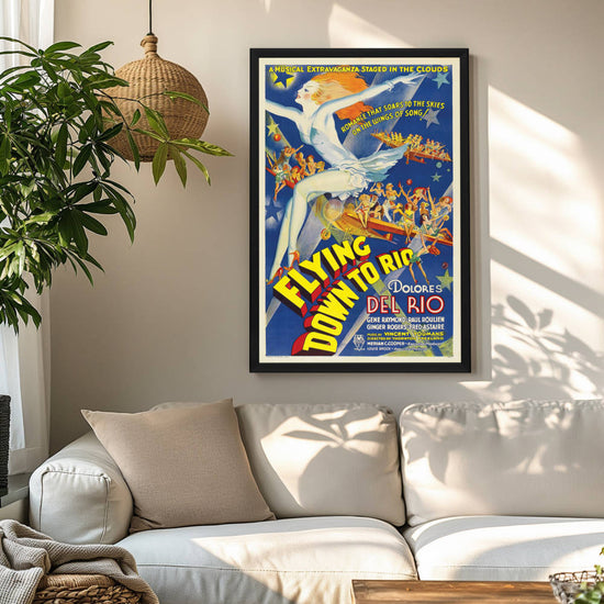 "Flying Down To Rio" (1933) Framed Movie Poster