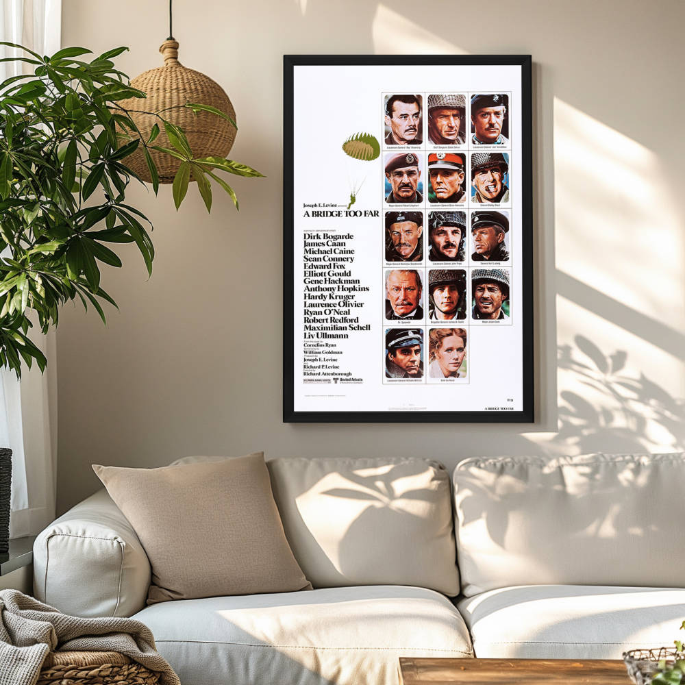 "Bridge Too Far" (1977) Framed Movie Poster