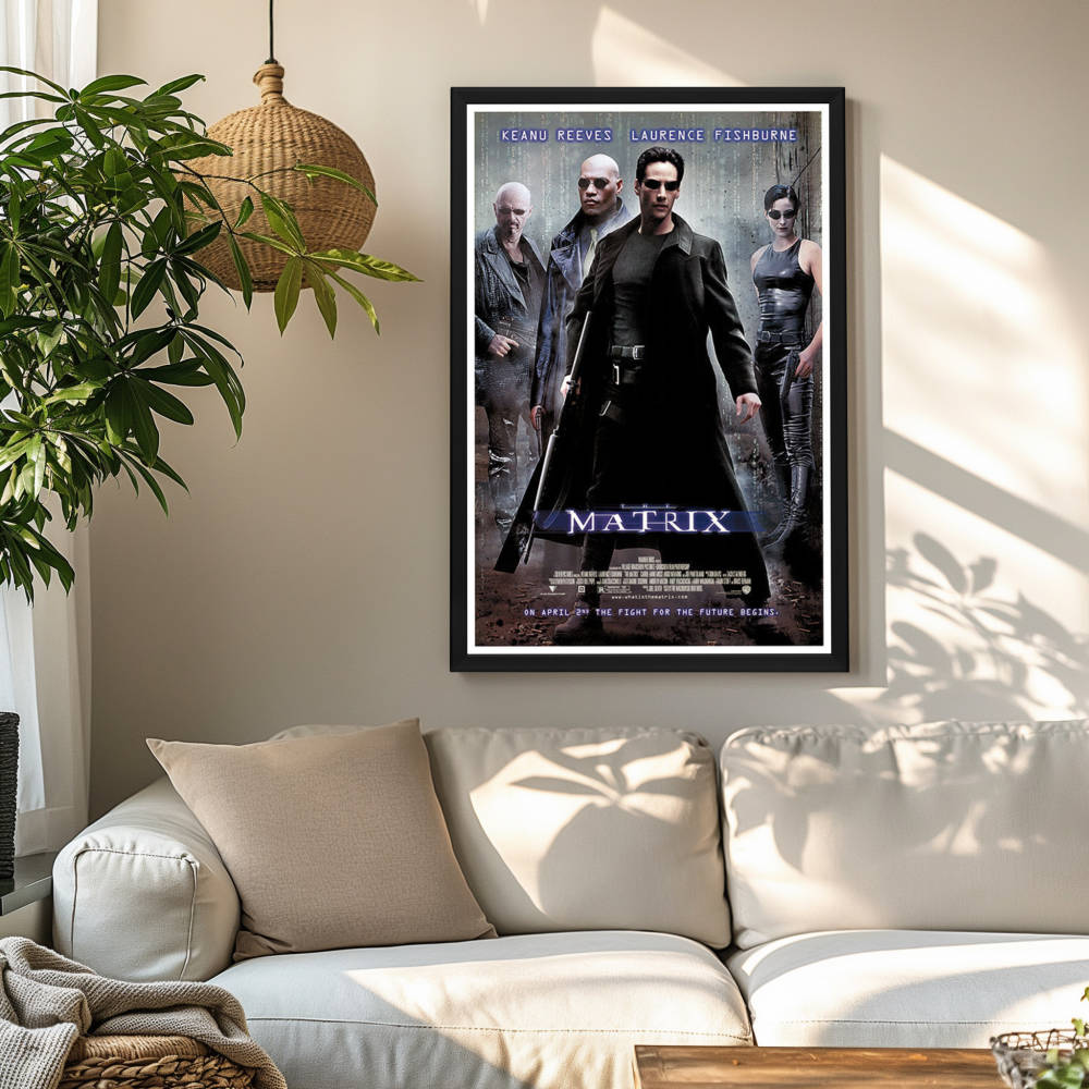 "Matrix" (1999) Framed Movie Poster